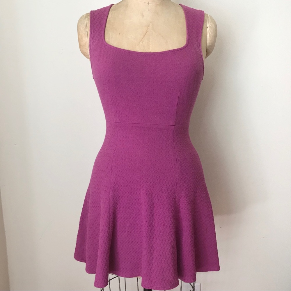 UO PINS + NEEDLES magenta pink minidress size S